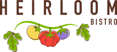 Illustrative logo with tomato vine